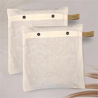 JD FRESH 2 Pcs Saree Covers For Storage/cotton storage bags for clothes/Multi-Purpose Lehenga Storage Bag/Clothes Covers for Dresses/Sarees/Lehengas (14x16 Inch, Brown)