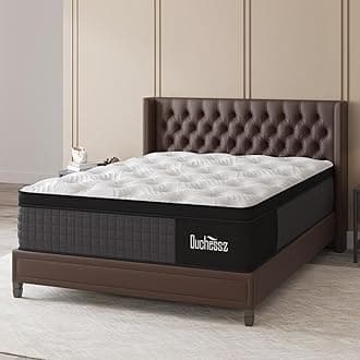 Twin Mattress, 12 Inch Hybrid Mattresses Eurotop with Gel Memory Foam,Motion Isolation Individually Wrapped Pocket Coils Breathable Comfort Soft Pressure Relief 100 Night Trial