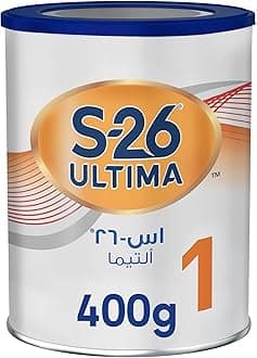 Nestlé S 26 1 Ultima 1 Stage 1, 0 6 Months, Infant Formula based on Cow's Milk From birth to 6 months, 400g, White