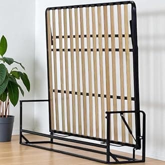 Murphy Bed - Classic Horizontal Wall Bed - Fold Up - Space Saving Folding Bed Frame - Pull Down (160 cm x 200 cm)