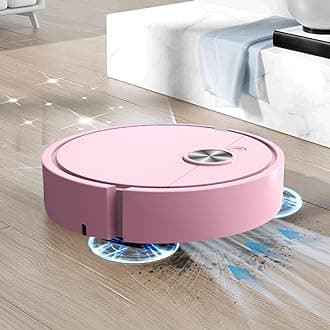 Robot Vacuum Cleaner,Vacuum Cleaners for Home Cordless,Strong Suction Slim Robotic Vacuum Cleaner with Low Noise Smart Vacuum Robot Sweeping,Easy to use,Self-Charging (B)