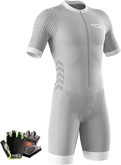 Men's Cycling Skinsuit,Triathlon Suit Men,Trisuit for Swimming, Cycling, Running, Duathlon