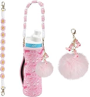 Upgrade Your Hydration Experience Compatible with Cirkul Accessories: Sleek Compatible Cirkul Water Bottle Sleeve, Stylish Compatible Cirkul Charms, Durable Straps, Handy Bottle Handle & More