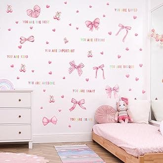 Leinuosen Kids Wall Decals Classroom Colorful Inspirational Decals Daycare Playroom Wall Decor Motivational Positive Saying Sticker (You are The Best)