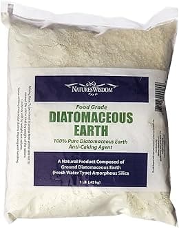 Natures Wisdom NW020 Food Grade Diatomaceous Earth 1-Pound