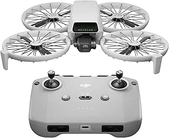 DJI Flip (RC-N3), Drone With 4K UHD Camera for Adults, Under 249 g, 3-Axis Gimbal Stabilization, 44000ft/13km Video Transmission, Palm Takeoff, Auto Return, Intelligent, 31-Min Flight Time