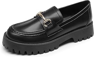 DREAM PAIRS Womens Slip on Fashion Wokr Dress Loafers