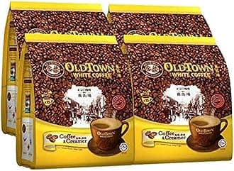4 Pack Old Town White Coffee 2 in 1 Coffee and Creamer