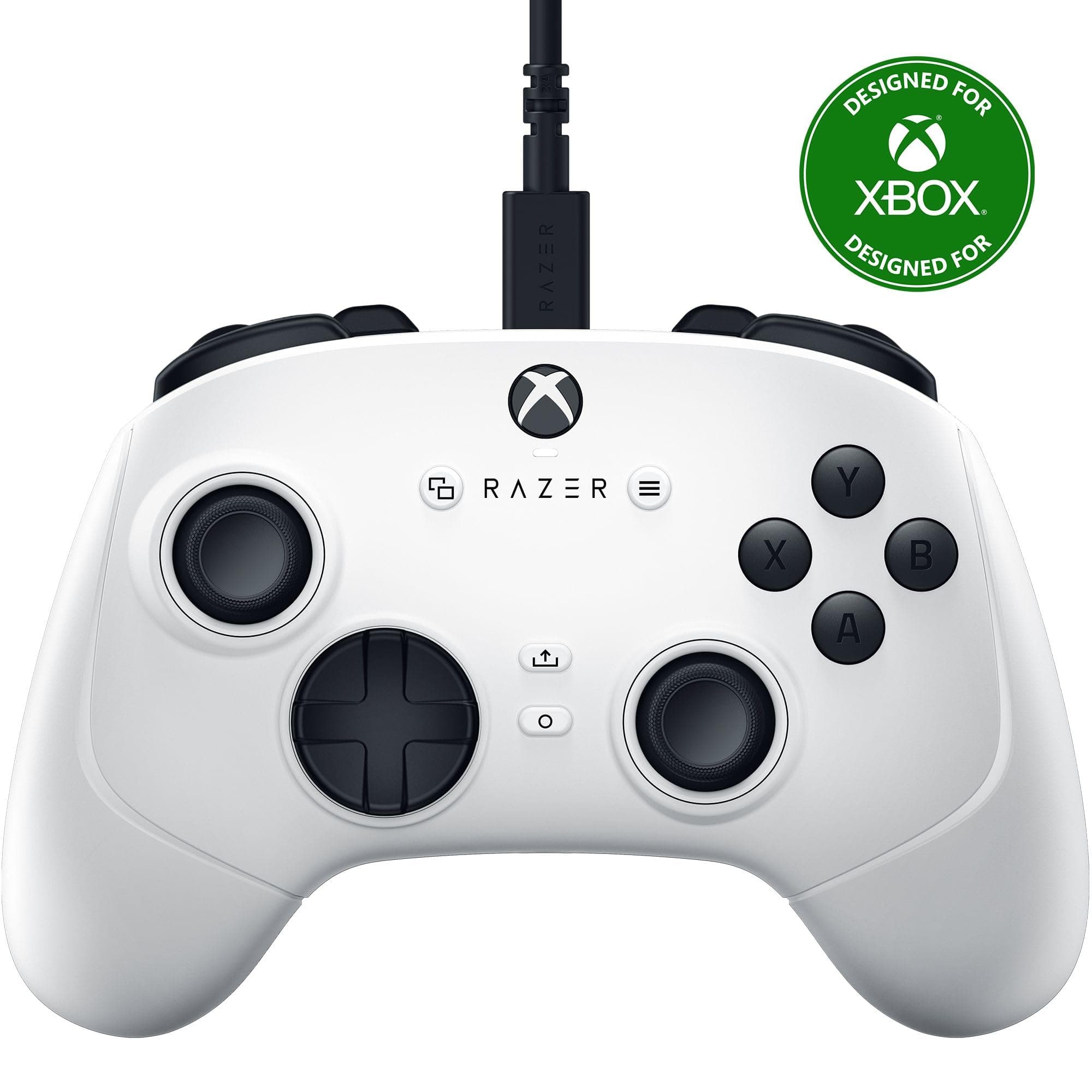 Razer Wolverine V3 Tournament Edition Wired Gaming Controller: Licensed for Xbox Series X|S, Xbox One, Windows PC - 6 Remappable Buttons - Fast Triggers - USB-C Cable - Wired Tournament Mode - White