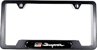 License Plate Frame Gr Supra Stainless Steel Matte Black