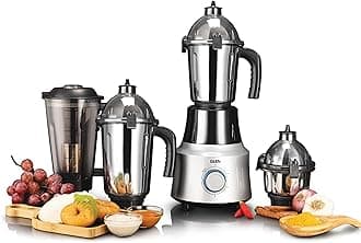 Glen Ultra Tuff 1000 Watt Mixer Grinder Copper Motor with 4 Jars (SA4031PLUS) 7 Years Warranty on Motor