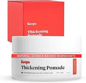 Thickening Pomade for Men - Matte Finish Medium Hold Styling Pomade - Biotin Hair Styling for Fuller Thicker Looking Hair - Ethanol & Propylene Glycol Free - Travel Size - 3 Oz