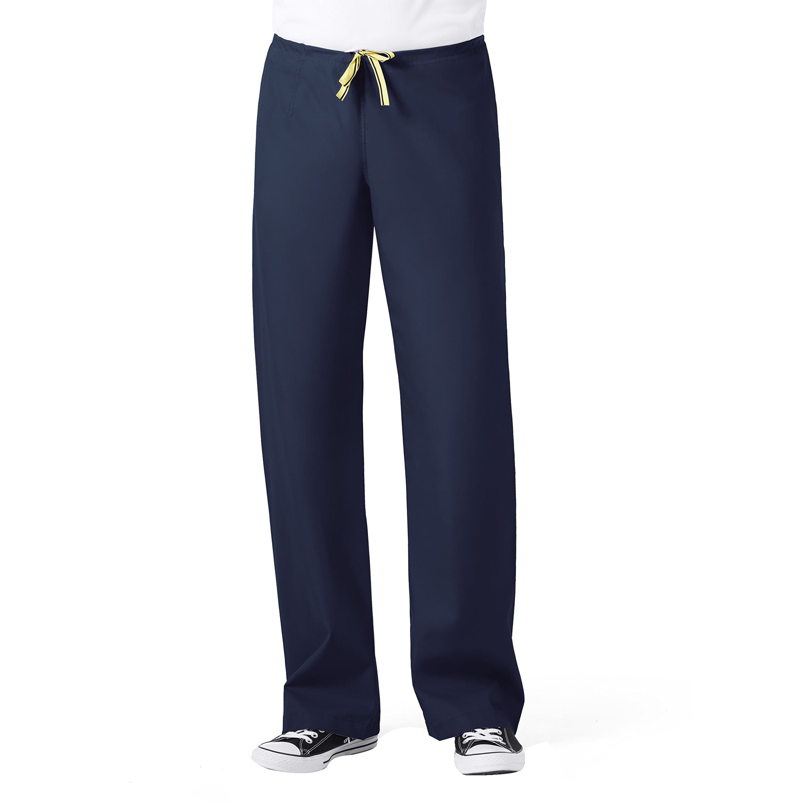 WonderWink Men's Petite Origins Papa Unisex Scrub Pant, Navy, X-Large