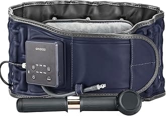 Decompression Back Belt with Cordless Infrared Heating and Rechargeable Battery, Lower Back Traction Belt for Lumbar Support and Back Pain Relief, Size Fits 29-49 Waist