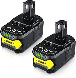 VANON Replacement for Ryobi 18V Battery 7.0Ah Lithium ion 18 Volt Batteries Replacement for Ryobi 18V Cordless Tools P108 P107 P105 P104 P103 2Pack