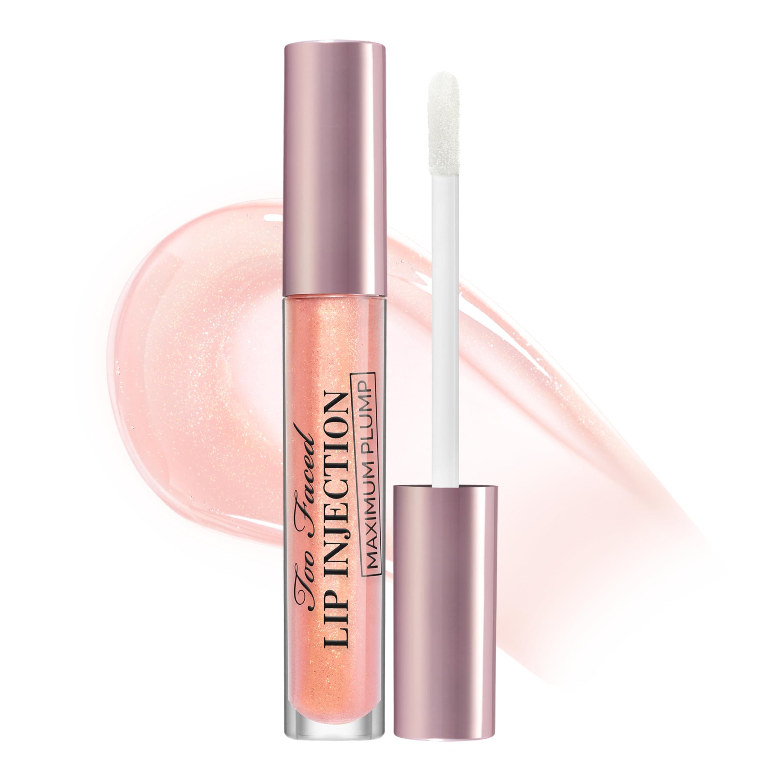Lip Injection Maximum Plump Extra Strength Lip Plumper Gloss | Hydrating, Volumizing, + Plumping, 0.14 Fl Oz