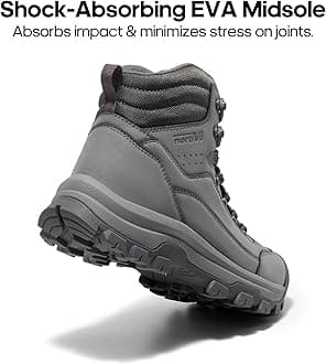 NORTIV 8 Women's Hiking Boots Waterproof Trekking Camping Trail Backpacking Boots for Outdoor