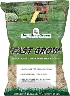 Jonathan Green (10810) Fast Grow Grass Seed - Cool Season Lawn Seed (25 lb)