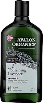 Avalon Organic Botanicals Shampoo, Nourishing Lavender, 11 Fl Oz