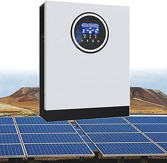 3KW 24VDC On/Off-Grid Solar Hybrid Inverter AC220V Two Load Output Power MPPT 80A Solar Charger Max PV Power 3000W Input