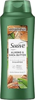 Suave Professionals Moisturizing Shampoo for Dry Hair Almond and Shea Butter Paraben-free and Dye-free 28 oz