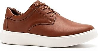 OrthoComfoot Men's Orthopedic Wide Leather Dress Walking Shoes: Comfortable Arch Support Oxfords for Plantar Fasciitis, Orthotic Casual Business Work Shoes for Foot and Heel Pain Relief