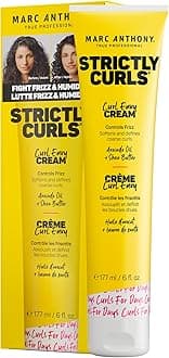 Marc Anthony Curl Defining Styling Cream for Curly Hair, Strictly Curls - Moisturizing Hair Defining Cream Softens & Detangles Coarse, Frizzy Curls with Shea Butter - Styling Product Reduces Frizz
