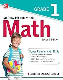 McGraw-Hill Education Math Grade 1, Second Edition (TEST PREP)