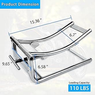 Motorcycle Wheel Stand, Motorcycle Tire Changing Stand, Motorcycle Lift Table, Suitable for Motorcycle Maintenance, Tire Change, Auxiliary Wheel Support, Motorcycle Front and Rear Wheel Removal Aids