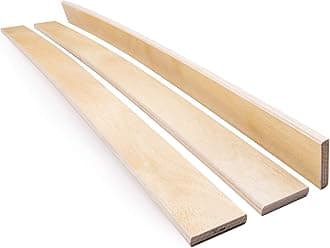 Pack of 10 Slats Birch Wood Sprung Bed Base Replacement Single Double 5 cm wide 925 mm Long