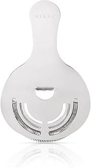 Hawthorne and Bartending Strainer - Stainless Steel Bar Cocktail Strainer for Drinks with Handles