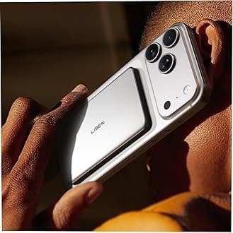 LISEN Magsafe Power Bank Slim Magnetic Mag Safecharger Power Bank for iPhone 0.3" Magsafe Battery Pack Accessories 5000mAh Wireless Portable Charger Christmas for Gifts for iPhone 17-14 Pro Max Air