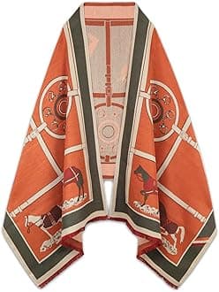 EXTREE Scarfs for Women Pashmina Silky Shawl Wrap for Evening Dressing Blanke...