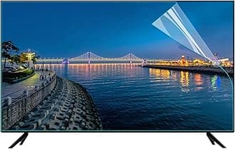 55 Inch TV Matte Screen Protector, Anti Glare, Monitor Anti Blue Light Filter Film, for LCD, LED, 4k OLED & QLED HDTV,55in(1211 * 682mm)