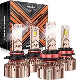 2024 Newest X6S 9005/HB3 H11/H9/H8 Bulbs Combo