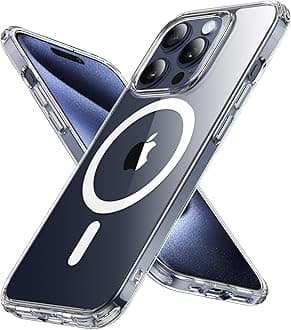 iPhone 15 Pro Max [US Military MIL Standard & Magsafe Compatible] ESR Case, Wireless Charging Compatible, iPhone 15 Pro Max Case, Magsafe, Anti-Fingerprint, Yellowing Prevention, Strong Magnet, Drop