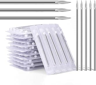 Body Piercing Needles 14G 16G Stainless Steel Sterile Disposable Ear Nose Navel Lip Piercing Needles