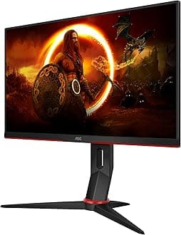 AOC - Gaming 24G2ZU/BK LED Display 60,5 cm (23.8") 1920 x 1080 Pixel Full HD Nero