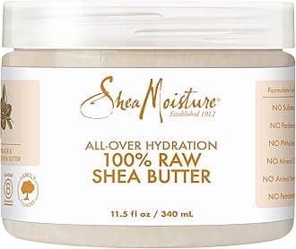 SheaMoisture All-Over Hydration for Ultra-Healing for Dry Skin 100% Raw Shea Butter 11.5 oz