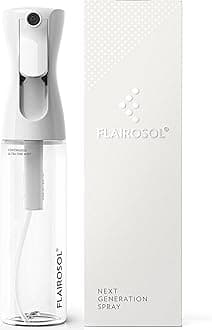 FLAIROSOL Spray Bottle, 10.1 fl oz (300 ml), Mist Spray, Refill, Ultra Fine Mist, Continuous Spraying, Leak Proof, Alcohol Compatible, Decorative Plants, Gardening, Disinfecting, Iron, Reptiles, Cleaning, Beauty Salon, Home, Pets