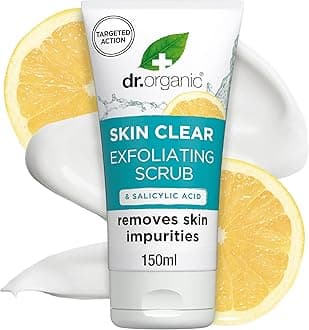 Dr Organic SkinClear Exfoliating Face Scrub 150ml