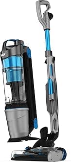 Air Lift Pet Corded Upright Bagless Vacuum Cleaner, Lightweight, Handheld Tool Attachments for Pet Hair, Car, Upholstery, Bed, Mattress, Home cleaning, 850W, 6.2kg, Black / Blue / Grey, UCPESHV1