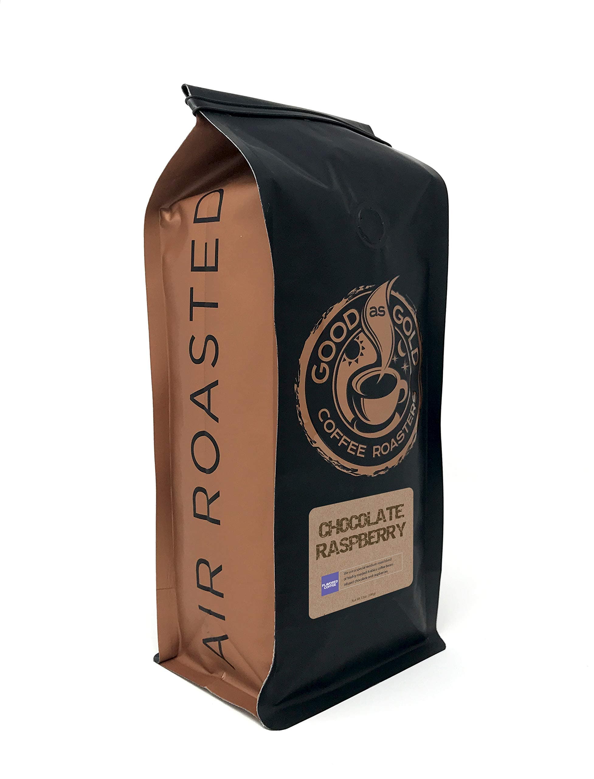Coffee Roasters - Chocolate Raspberry Whole Bean Flavored Coffee, 12 Oz