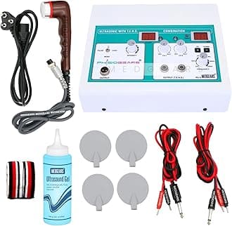 Physio Solutions Electro Physiotherapy Combination TENS with Ultrasonic Machine Combo with one year replacement warranty along with user manual for guidlines