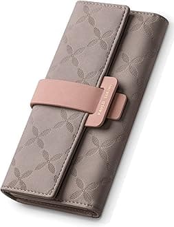 PAULO SERINI® Wallet Women - Womens Wallet with Coin Purse - Card Holder 9 Cards - Wristlet - Vegan Wallets for Women - Birthday Gifts for Women - Billeteras de Mujer - 9 colors | with Coin Purse, Card Holder, 9 Cards, Wristlet, Billeteras de Mujer