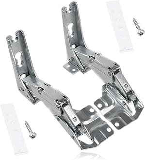 – SPARES2GO Integrated Door Hinges Fits Hettich Type Fridge Freezer Set (Left & Right Hinges with Codes: 3306 3702 3307 3703 5.0 41.5)