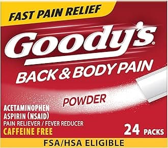 Goody's Back and Body Pain Relief Powder, 24 ct (Pack of 1)