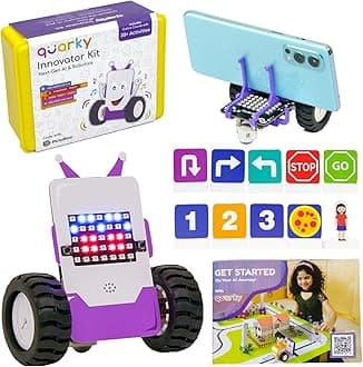 STEMpedia Quarky Innovator Kit | Best AI Robotics Kit for 7+ Year Kids | Lear...