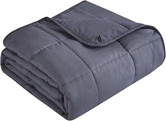 TopceeWeighted Blanket (20lbs 88"x104" King Size) Cooling Breathable Heavy Blanket with Glass Beads for Adult All-Season