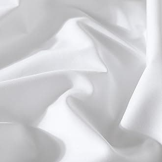 CIRCLESHOME Pillow Protectors 4 Pack Standard Zippered - 100% Cotton Breathable Pillow Covers - Protects Pillows from Dirt, Dust and Debris (Standard - Set of 4 - 20x26)